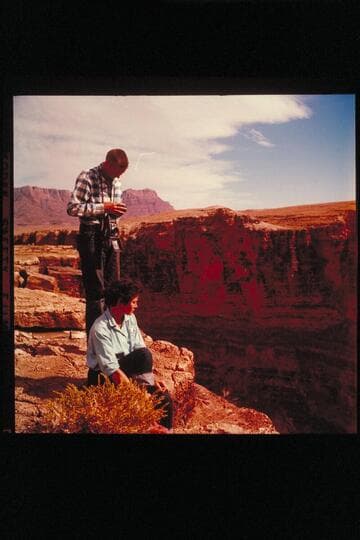 Pat and Susie Reilly above Badger Creek Rapid