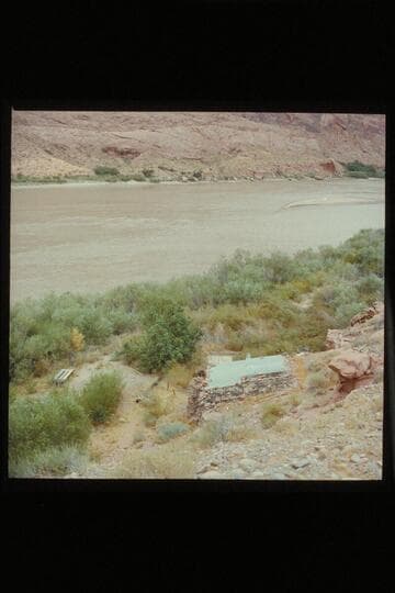 Old Cabin at Mile 108, left bank