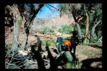 Camp; Horsethief Canyon