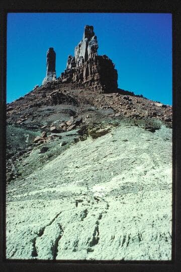 Uranium road; Horsethief Canyon