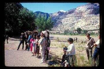 Indians; Split Mountain