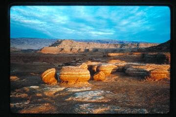 Across Hall Creek to Waterpocket Fold