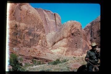 Lower end of Miller's Canyon, tributary to Halls Creek
