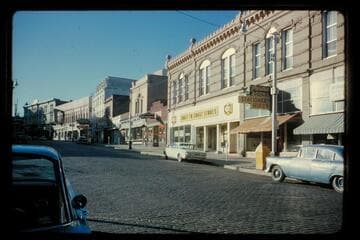 Street where White had stand; Trinidad, Colorado