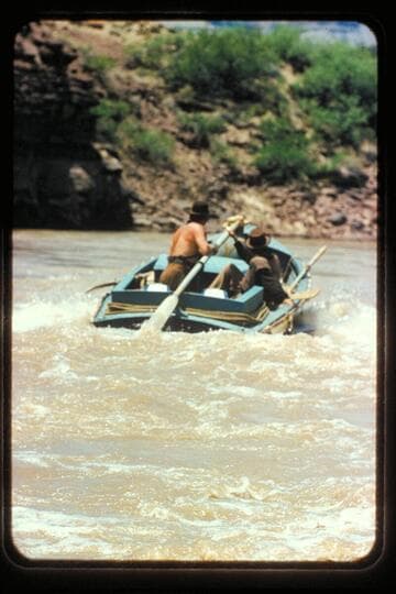 "Kitty" in rocks; Little Colorado