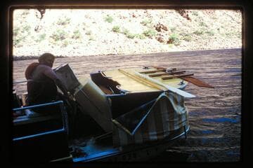 Battered superstructure