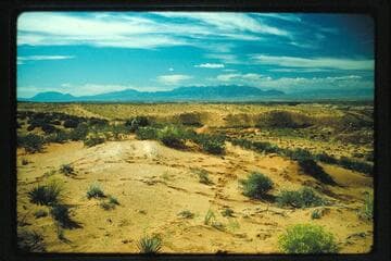 Down into Roost Canyon from rim