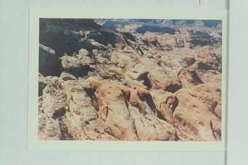 Southwest across the head of 73 toward the area of Rainbow Bridge and Cummings Mesa.  The toe of 6069 is upper left
