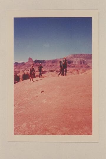 Topping out from Anasazi Canyon