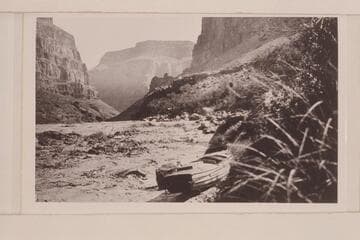 "Marble" near head of Lava Falls during the rise. From the Lint album