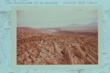 Waterpocket Fold at left, Hall Creek center, Mount Pennell and Mount Hillers