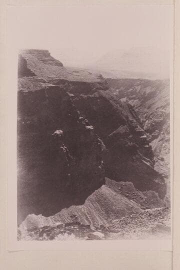 "Views on the Colorado River," Grand Canon Series, No. 219. Appears to be Prospect Canyon from the outlook at the foot of Toroweap