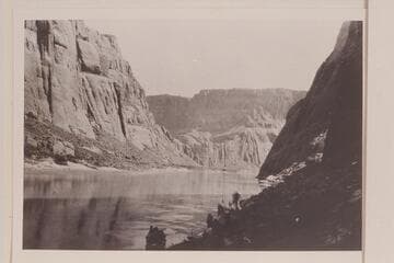 USGS Glen Canyon party.  Old Lees Ferry Damsite?
