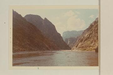 Down at head of 231 Mile Rapid