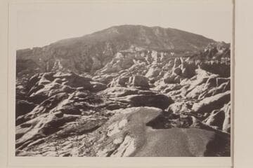 Upper end of Mesa 4640. The head of Lehi Canyon is at right. Surprise Valley is upper center draining into Nasja Creek at left