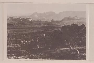 South end of Cummings Mesa; El Tavor Studio