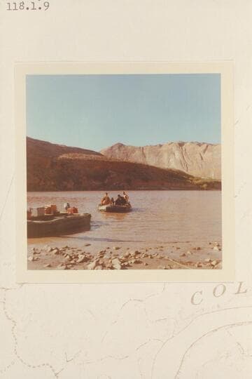 Ken Sleight comes in fro a landing at the beach in front of The Chapel