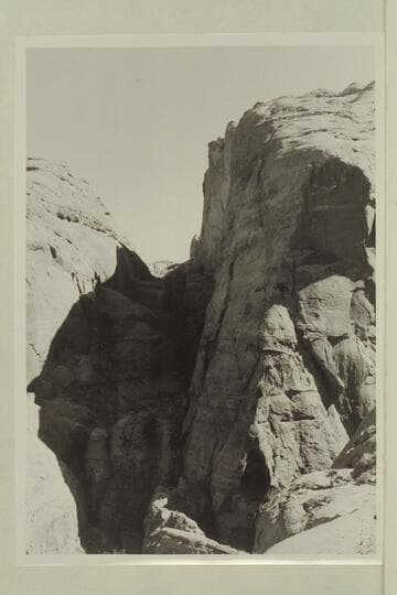 Northeast into head of fault from left side about 1/2 mile from point of joining with northeast and middle forks of 73