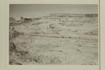 Route into Anasazi Canyon from the limit of travel with stock.  From top of Little Gray Mesa