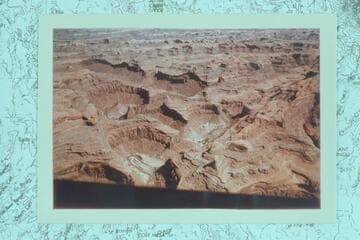 Up the Escalante River from above Stevens Canyon