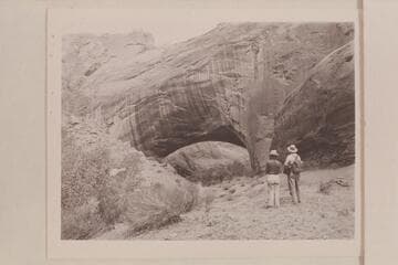 Marston and McConkie at Gregory Bridge, downstream view