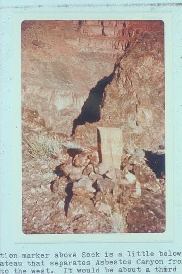 Mine marker above Sockdologer