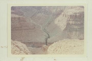 Trail in Shinumo Wash also known as Twentynine Mile Canyon. Mile 29.1