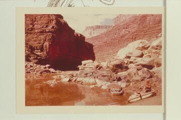 Robin Segerblom and Sportyaks at head of Cave Spring Rapid