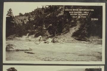 Green River Investigation: Red Canyon 1 mile below entrance