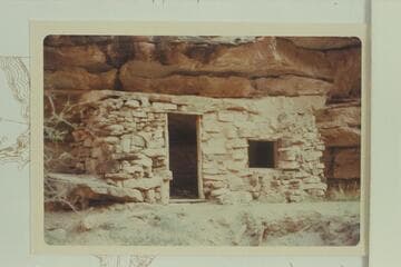 Beamer cabin near mouth of the Little Colorado River