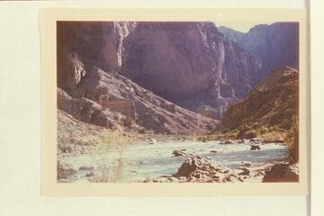 Blue Spring water. Little Colorado River