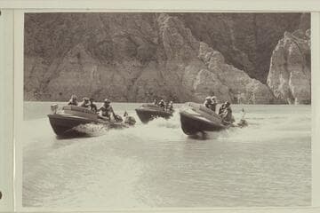 The "Bootoo," "Cactus," and the "Rattlesnake." Lake Mead