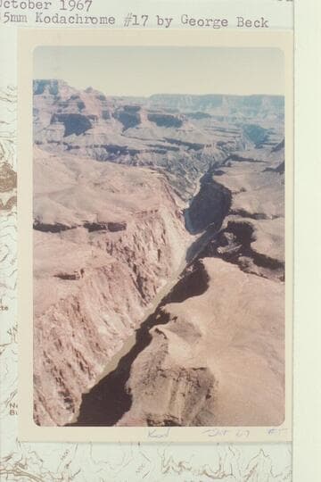 Up from about Cottonwood Creek; Grand Canyon