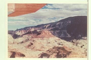 Butte 6069 center and 5014 at bottom. Navajo Mountain is upper right