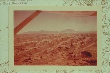 Across Stevens Canyon to the Waterpocket Fold and the Henry Mountains