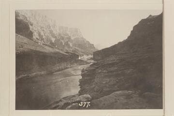 Downriver two miles below the Little Colorado River