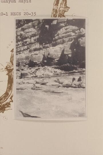 Les Jones in North Canyon Rapid