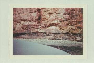 Houserock Rapid with accumulation of drift in the eddy