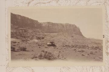 Rock wall near Lees Ferry