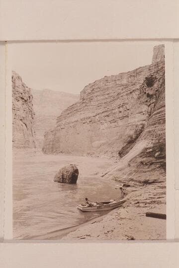 Camp on the beach above Vaseys Paradise. Margaret Marston on the "Sandra"