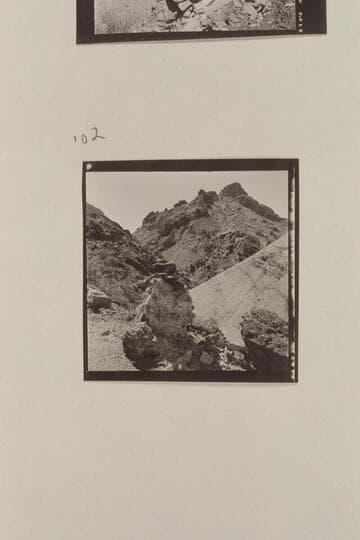 Location monuments in area of Morning Star Mine.  Grand Canyon-Lava Creek.  Mile 65.  Up small side canyon 100 yds. from Lava Creek