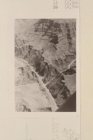 Up to Bridge Canyo and the un-named canyon at Mile 234.2.  The side canyon at Gneiss Canyon right bank, is lower left