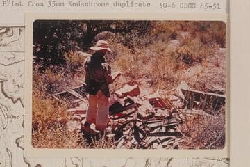 Dock Marston examines the still in Chuar Valley