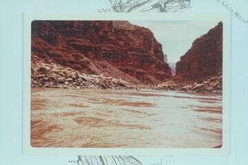 Down Marble Canyon from mouth of Twenty-Two Mile Wash