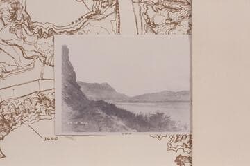 Upriver from the road at right bank at about Mile 163.1