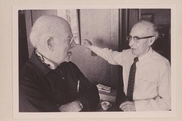 Dock Marston hears from Emery Kolb how to live to be 85.  Grand Canyon