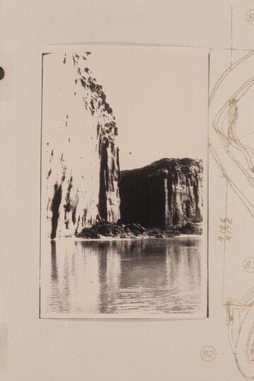 La Plata sandstone, Wingate.  About Mile 85