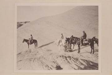 Armsby party en route to Rainbow Bridge.  Bald Rock Canyon area