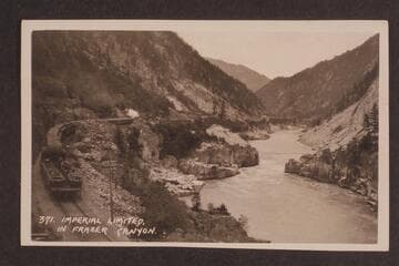 371.  Imperial Limited.  In Fraser Canyon