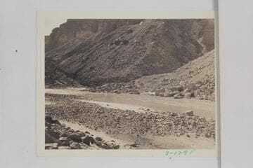 Down river at lower end of Hance Rapid showing Lower Hance Rapid